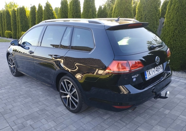 Volkswagen Golf cena 38900 przebieg: 198000, rok produkcji 2015 z Szczucin małe 596